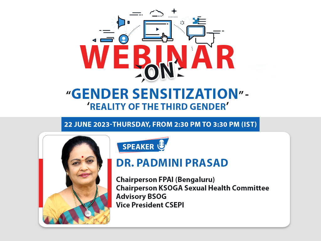 Webinar on "Gender Sensitization" - 'Reality of the Third Gender'
